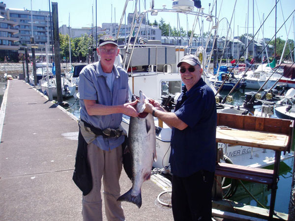 salmon fishing trip vancouver